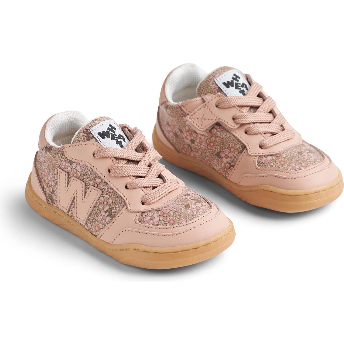 Wheat Sneaker Aslan dime rose small flowers (9898) 24 WF821-02-9898-24