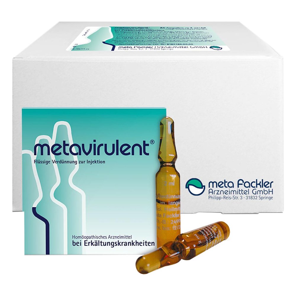 meta Fackler Arzneimittel GmbH Metavirulent Injektionslösung 02417460