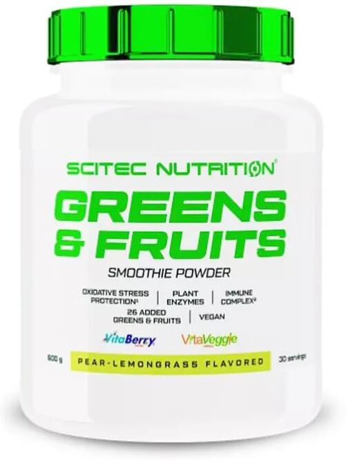 Scitec VITA GREENS & FRUITS 600g Pera-Limoncillo