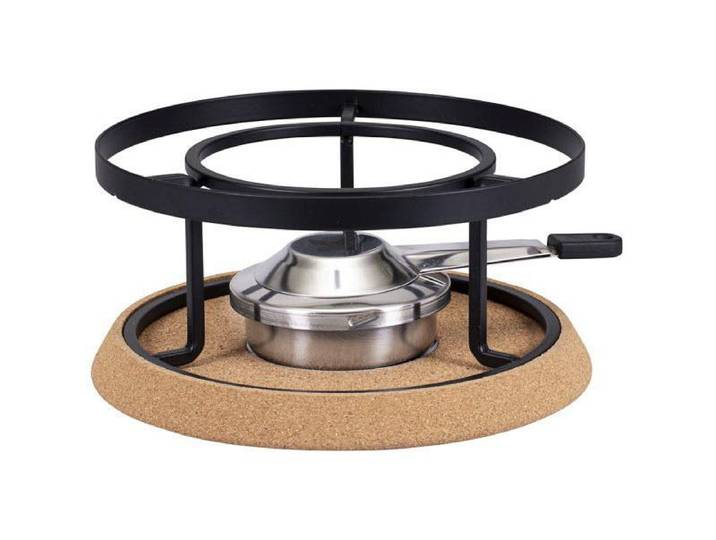 KADASTAR Fondue Naturen Schwarz , schwarz, H:10cm Ø:22cm, Fondues, Fondue