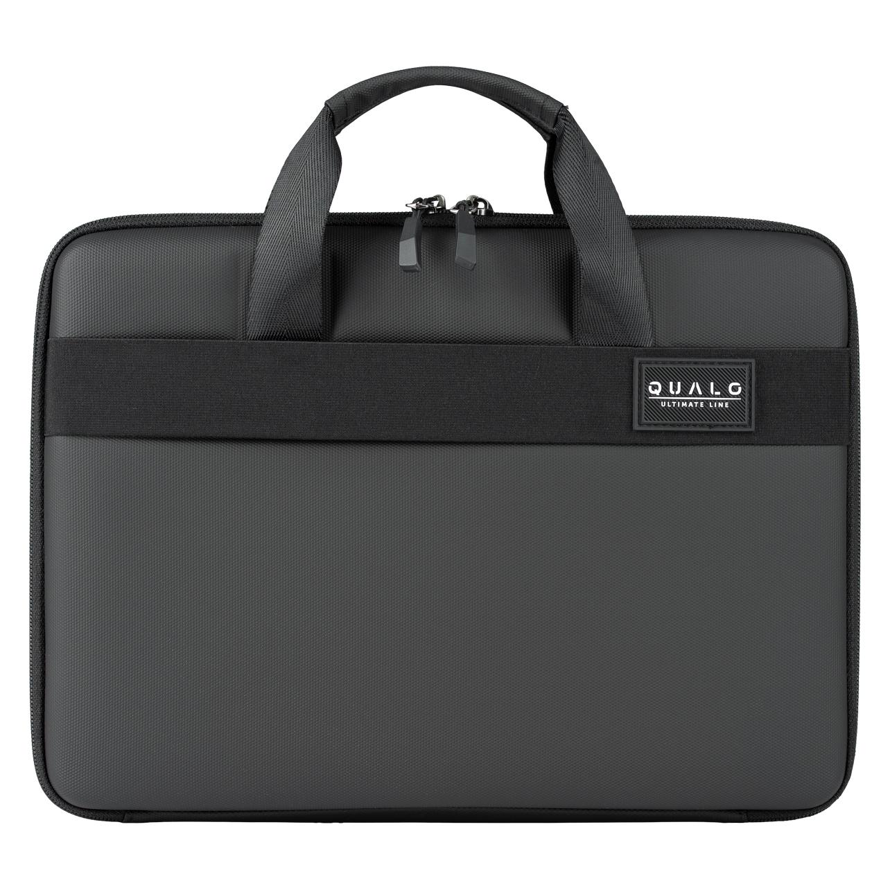 Qualo padded laptop case with handle 13.3' black QPL-SU-01 (13.30") (62462136)