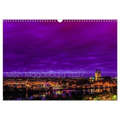 Mein Magdeburg (Wandkalender 2027 DIN A3 quer), CALVENDO Monatskalender