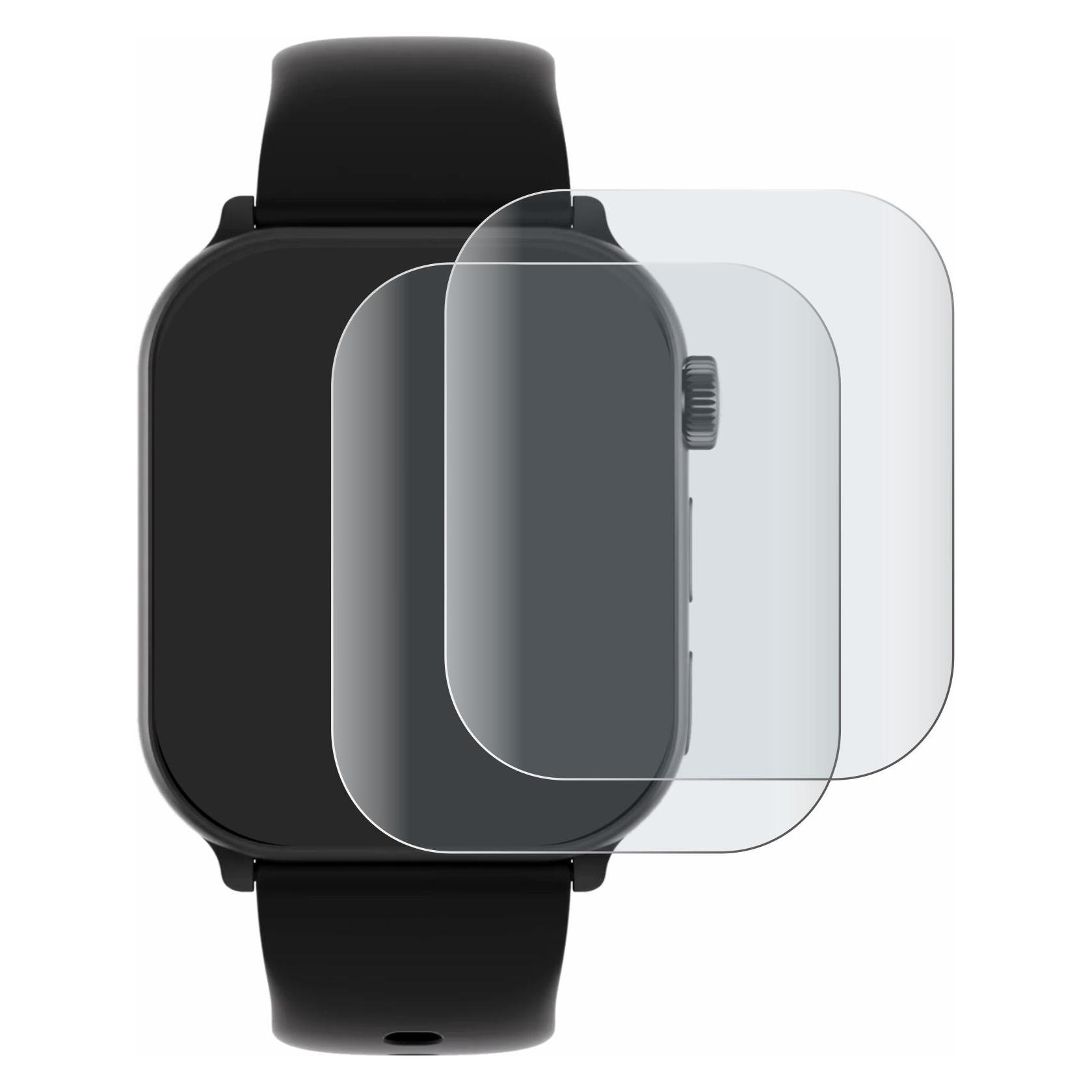 Brotect Fullscreen für Gard Pro Health Smartwatch 4 Schutzfolie Displayschutz Folie Matt (5663245)