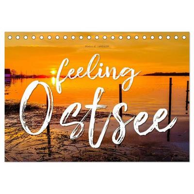 feeling Ostsee (Tischkalender 2027 DIN A5 quer), CALVENDO Monatskalender