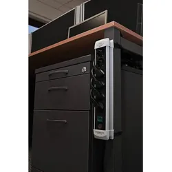 BRENNENSTUHL Premium-Line mit Schalter 8fach sw/gr 3m