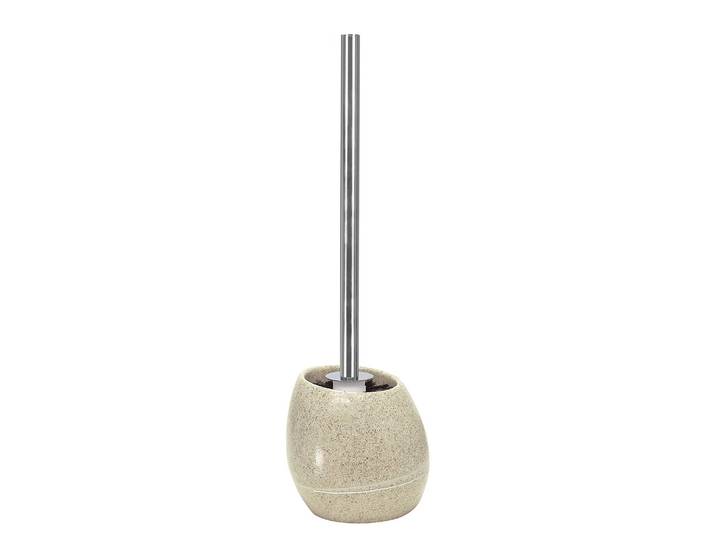 Porte-brosse WC Stones Polyrésine Beige/Sable 13 x 39 x 13cm