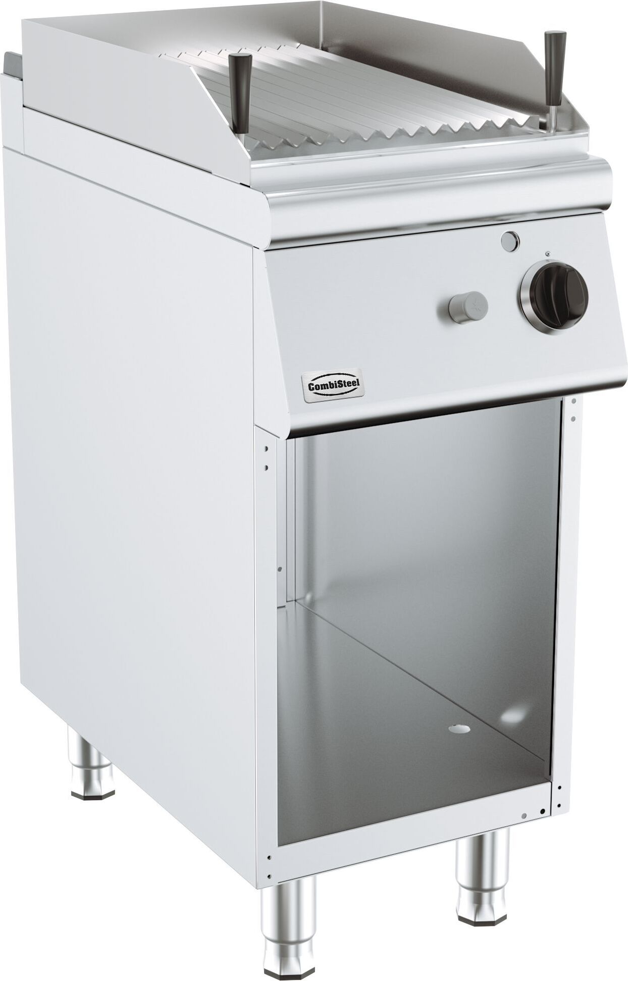 CHEFGASTRO Base 700 Gas Lavasteingrill BxTxH 400x700x900 mm