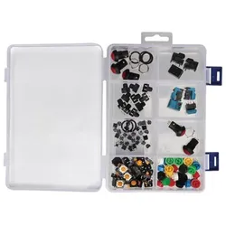 Whadda Druckknopf und Schalter-Set, Entwicklungsboard + Kit