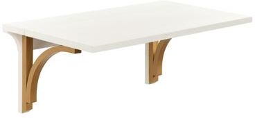 Kate and Laurel Corblynd Wood Wall Mounted Desk