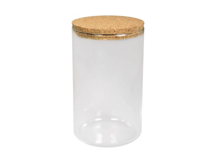 Rayher Glasgefäss mit Korkdeckel ⌀ 10 × 17 cm