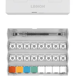 Lenovo Accessories Legion Colorful Ceramic Keycaps (8 keycaps), Keycaps, Mehrfarbig