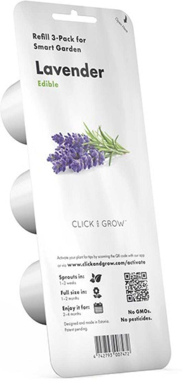 Cápsulas de Sementes Click and Grow 3 - Lavanda