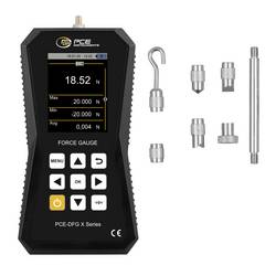 PCE Instruments Kraftmessgerät PCE-DFG 20 X 20N 7.200 Hz Genau ±0,05 % F.S. Speicher Software Kalibriererinnerung