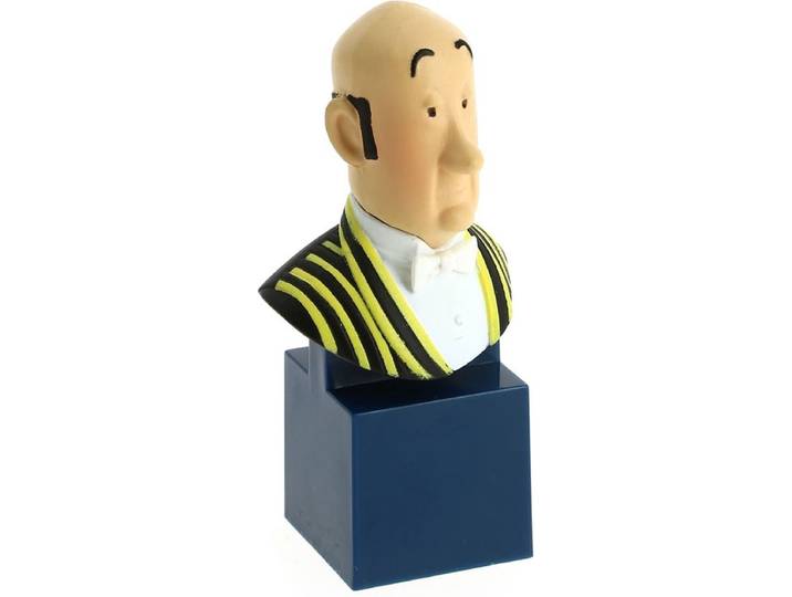Kuifje PVC Borstbeeld Nestor 8 cm