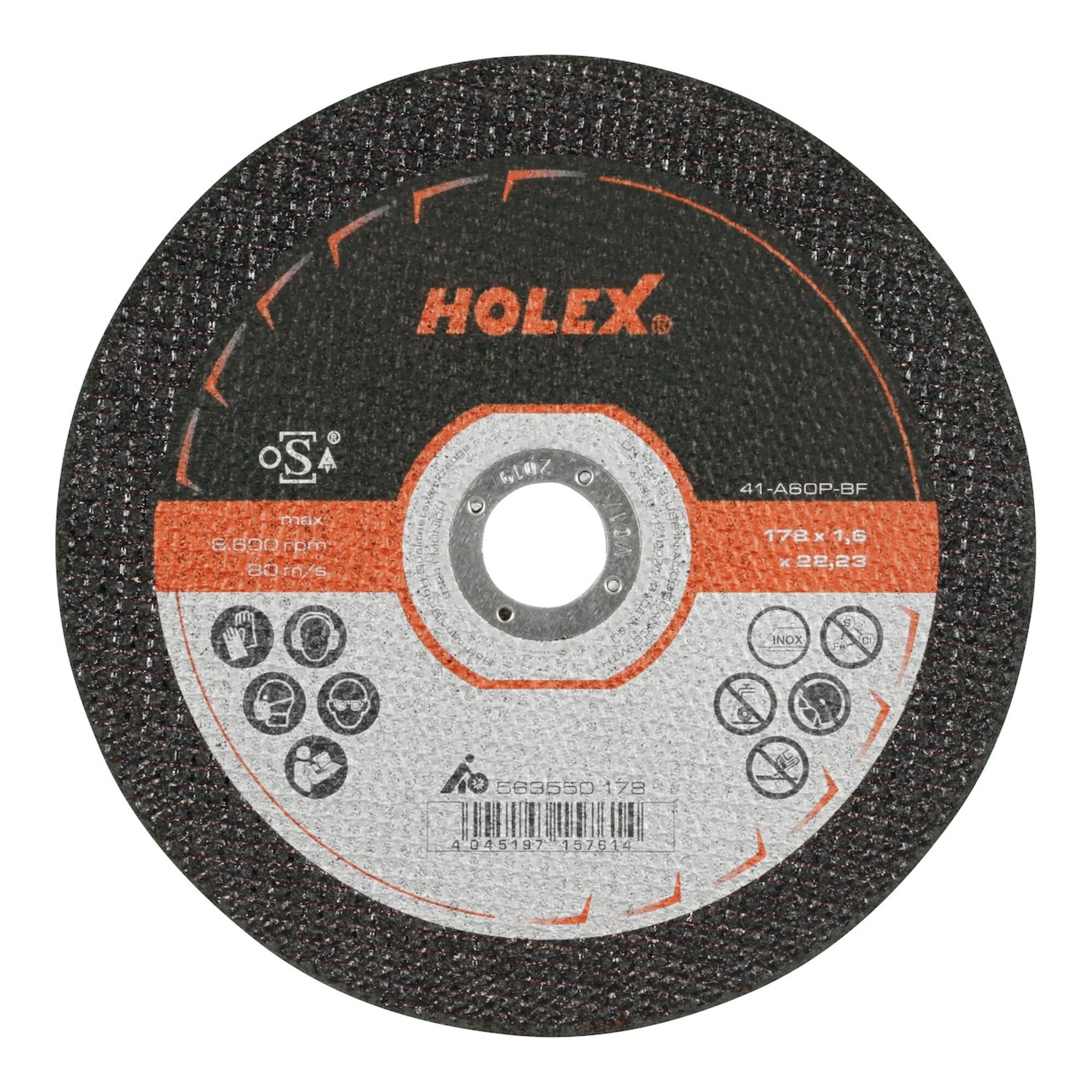 HOLEX Trennscheibe extra schmal Ø 178 mm (563550 178)