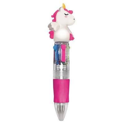 Legami Mini-4-Farb-Kugelschreiber - Mini Magic Rainbow - Einhorn