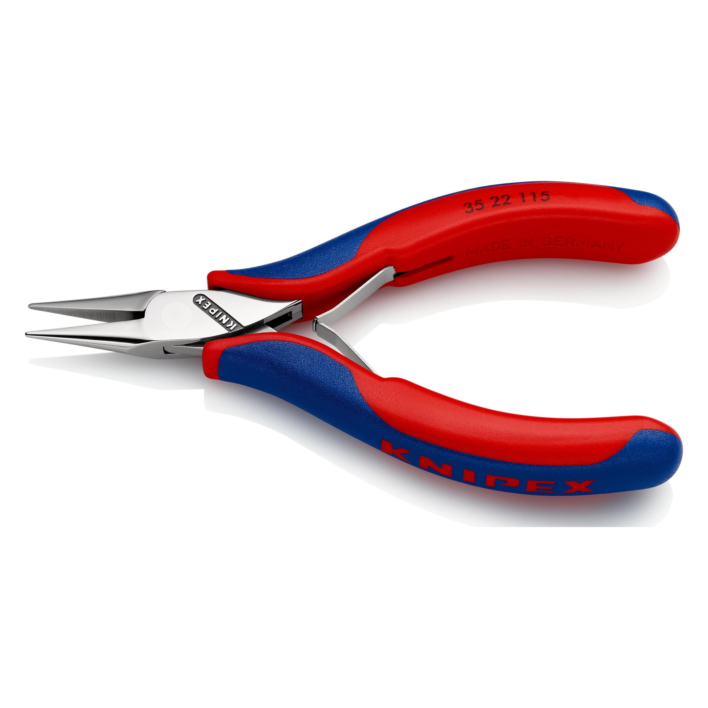 Knipex Elektronik-Greifzange 35 22 115 SB (115 mm) (35 22 115 SB)