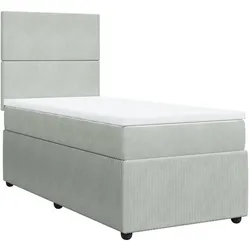 vidaXL, Boxspringbett, Erdmute (Schlichtes Design) (80 x 200 cm)
