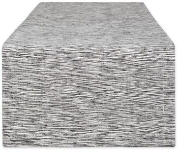 DII Tonal Recycled Cotton Slubby Rib Table Runner