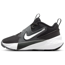 NIKE Team Hustle D Basketballschuhe jüngere Kinder 002 - black/white-anthracite 27.5