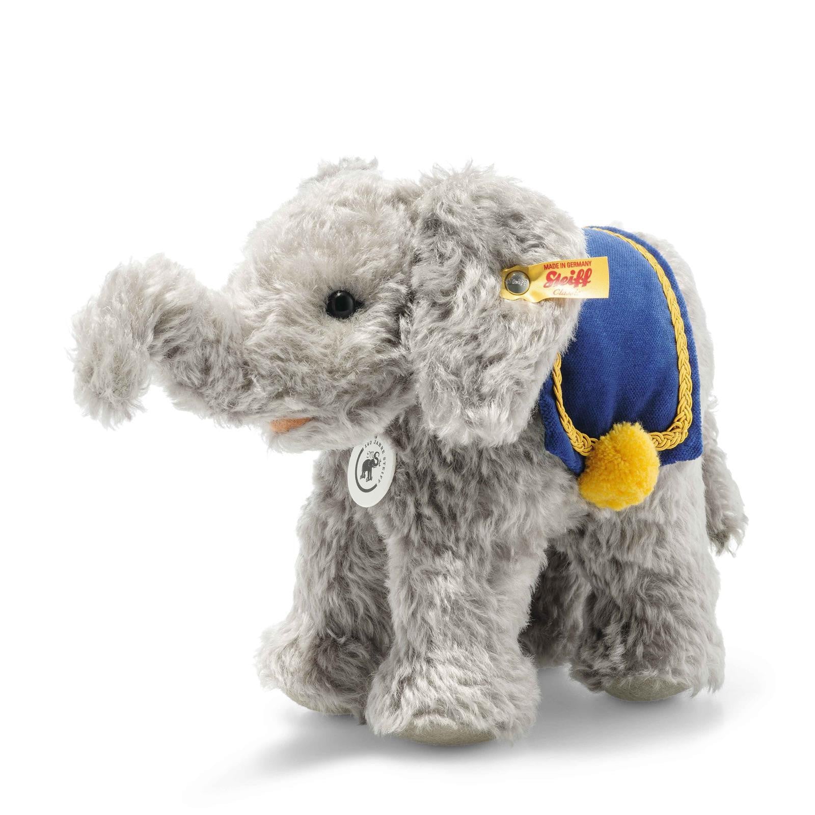 Steiff Classic olifant, grijs, 22 cm
