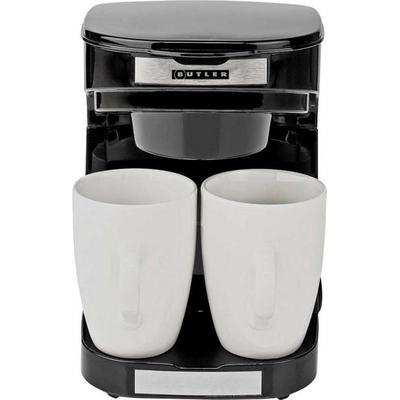 Butler 16100129 Kaffeemaschine Schwarz, Silber