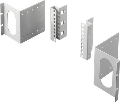 Rittal 3 HE Adapter zöllig, mittig RAL 7035 DK 7246.100 Inhalt: 2St.