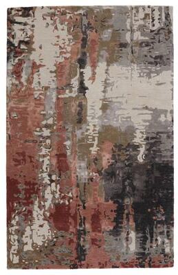 Juniper Home Matcha Handmade Abstract Area Rug