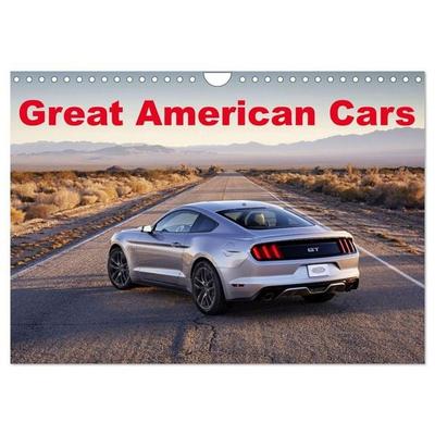 Great American cars (Wall Calendar 2027 DIN A4 landscape), CALVENDO 12 Month Wall Calendar