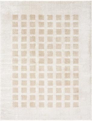 Livabliss Fossay Shag Modern & Contemporary Checkered Washable Area Rug