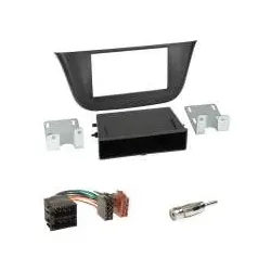 Einbauset 2-DIN mit Fach für Iveco Daily (VI) ab 07/2014 Autoradio Einbaurahm...