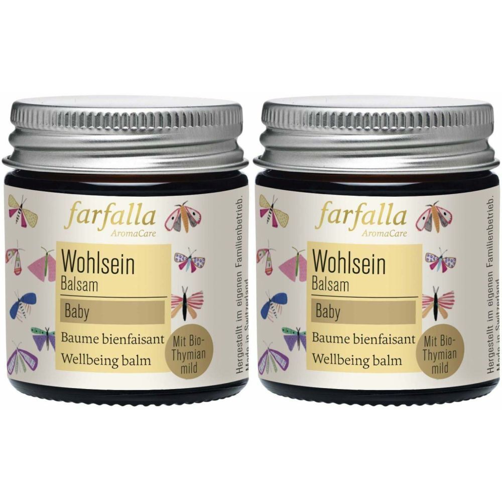 Farfalla Baby Wohlseinbalsam Thymian 30 ml x2 2x30 Balsam