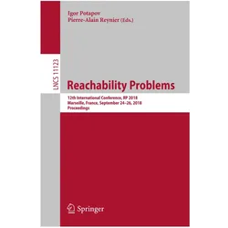 Reachability Problems, Fachbücher