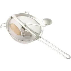 Kelomat Passierer Dm.20cm Holzpressku, Passiermühle, Silber