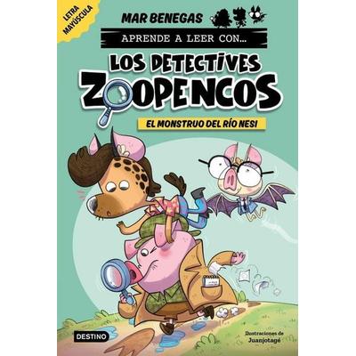 Aprende a leer con... ¡Los Detectives Zoopencos! 1. El monstruo del río Nesi, Taschenbuch von , Destino Infantil & Juvenil, 978-84-08-27845-0