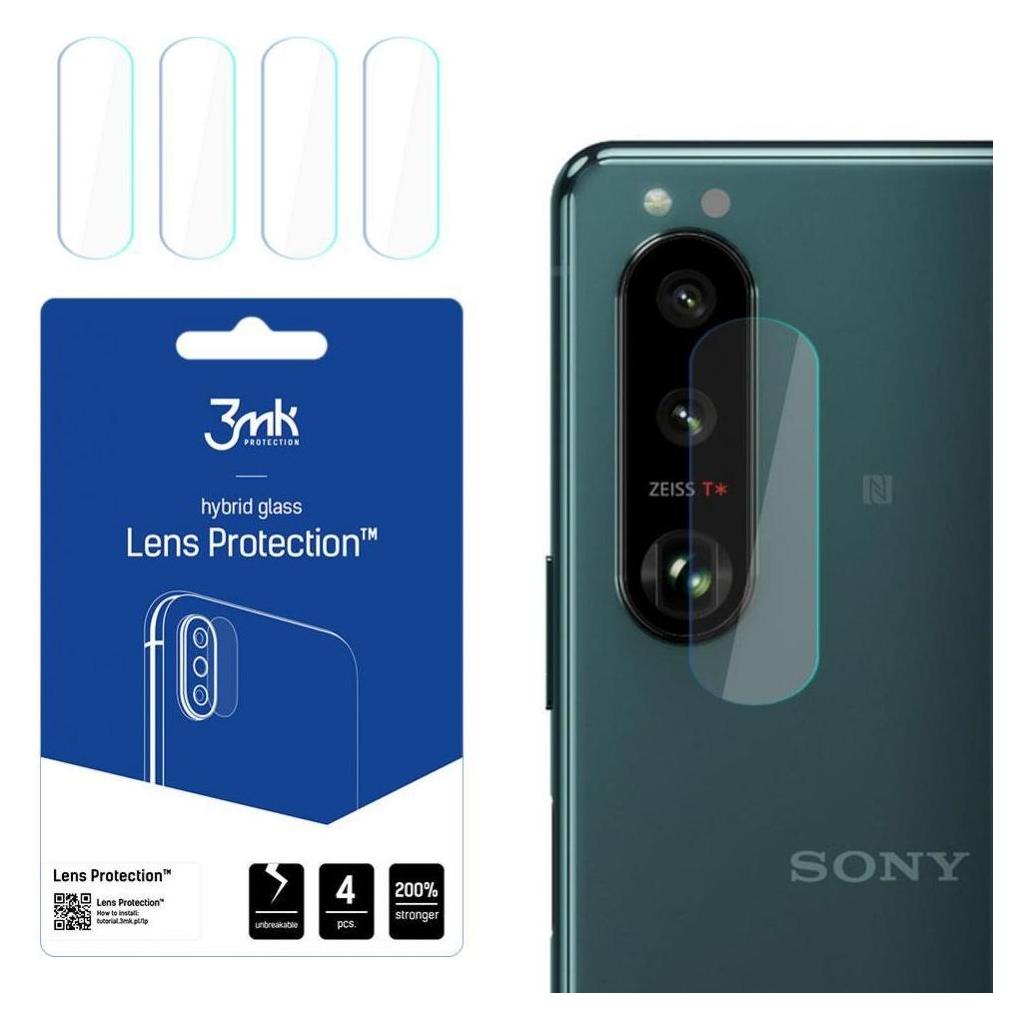 3MK hybrid glass Lens Protection for Sony Xperia 1 III 5G (4 Stk., Sony Xperia 1 III) (GSM109493)