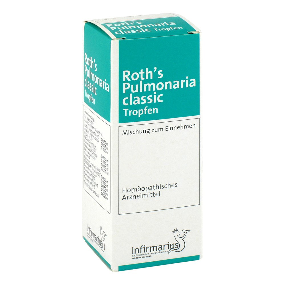 Infirmarius GmbH Roths Pulmonaria classic Tropfen 02912610