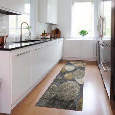 Addison Rugs Machine Washable Indoor/ Outdoor Bubbles Chantille Rug