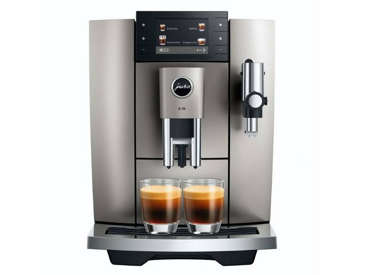 JURA Espressomaschine E8 Midnight Silver (ED)