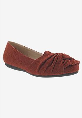 Women's Snug Flat by Bellini in Rust Wool (Size 10 M)