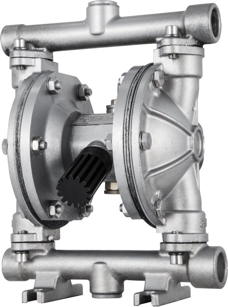 Luftbetriebene Doppelmembranpumpe 12 GPM - Mit 1/2 Zoll Einlass und Auslass