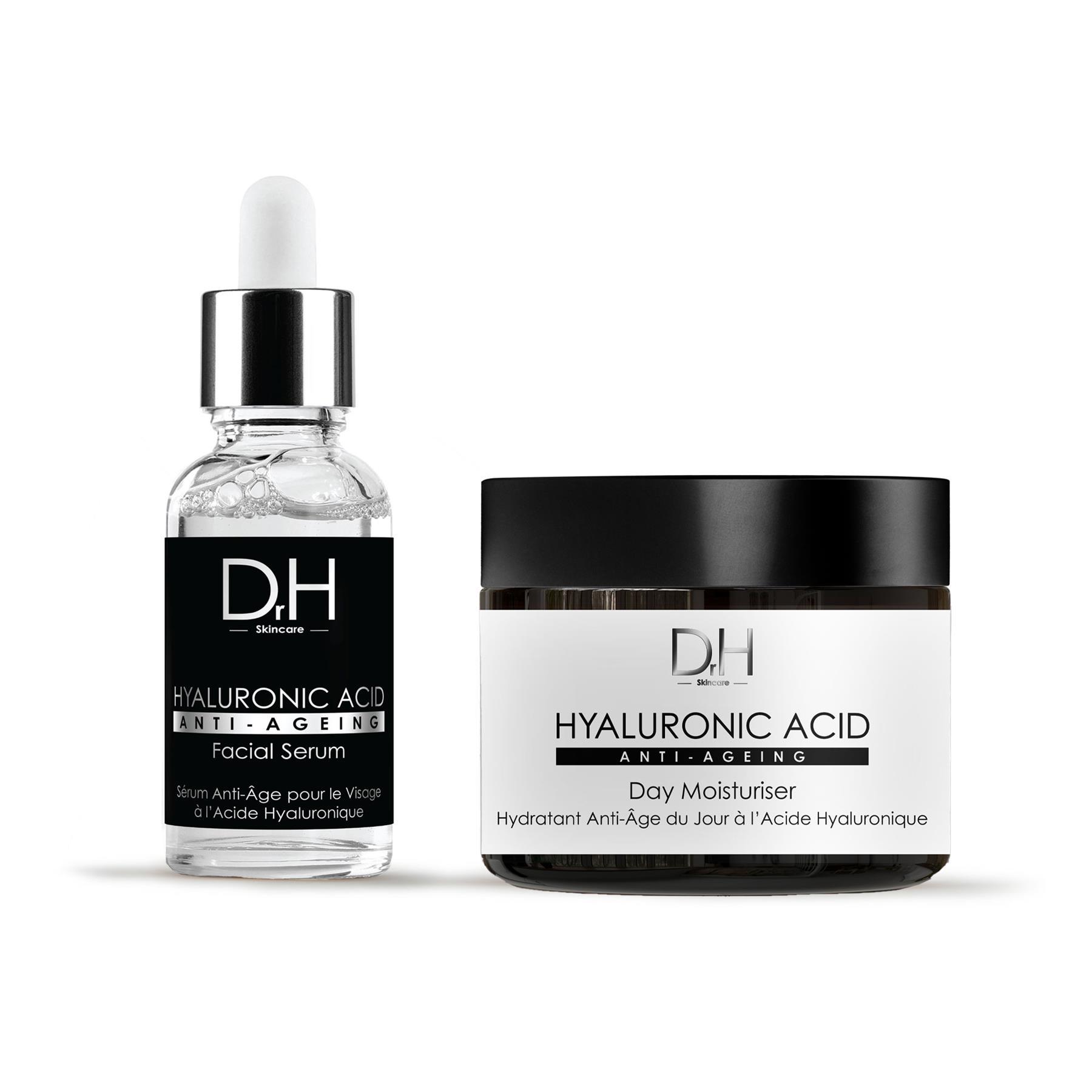 Dr H Anti-aging gezichtsserum met hyaluronzuur + dagcrème