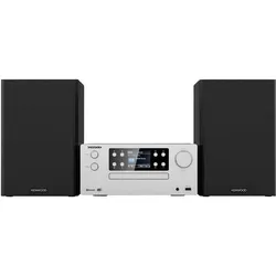 Kenwood M-925 DAB (Bluetooth, CD Player, 2x 50 W), Stereoanlage, Silber