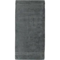 Noblesse II Handtuch 80 x 160 cm glatt anthrazitfarbig