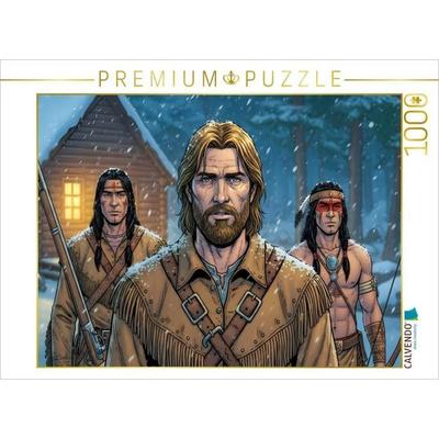 CALVENDO Puzzle Heimkehr durch den Schnee | 1000 Teile Lege-Größe 64x48cm Foto-Puzzle für glückliche Stunden, von , Calvendo Puzzle