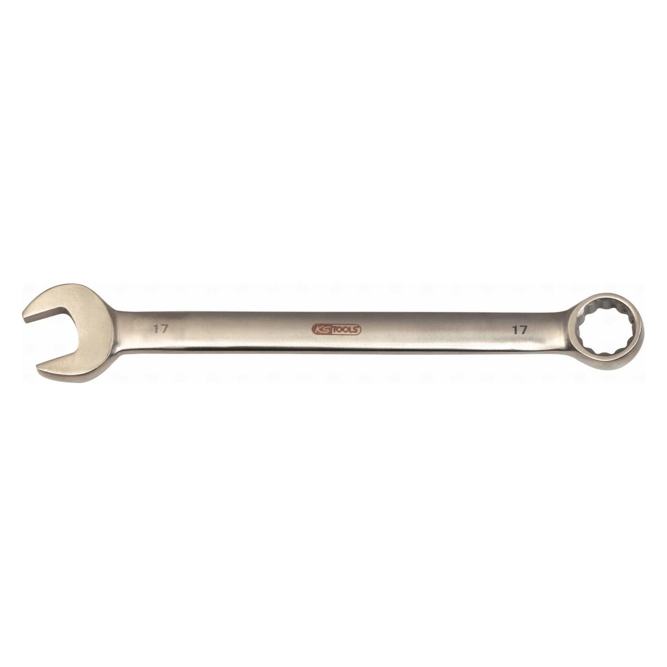 KS Tools TITANplus Ringmaulschlüssel, Ring 15° gekröpft, 11 mm (11 mm) (965.0211)