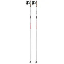 Leki CC 600 - Langlaufstöcke - 160cm weiß/rot (6494160)