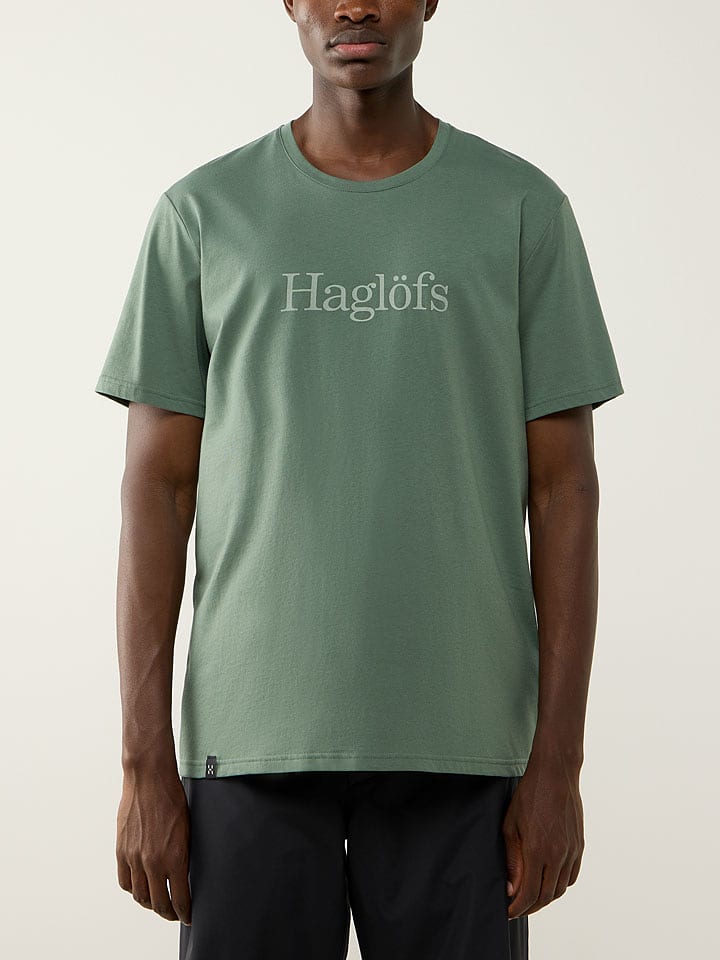 Haglöfs Shirt "Outsiders" in Grün - M