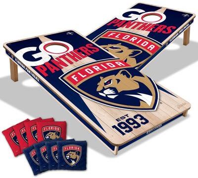 Skip's Garage Florida Panthers NHL 2x4 Cornhole Board Set