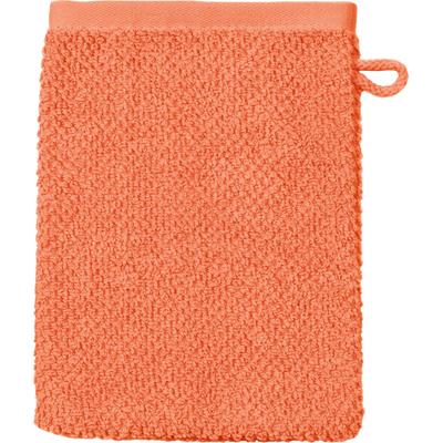 Waschhandschuh ROSS "SELECTION", orange, B:16cm L:21cm, Frottier, Handtücher, 100 % Bio-Baumwolle